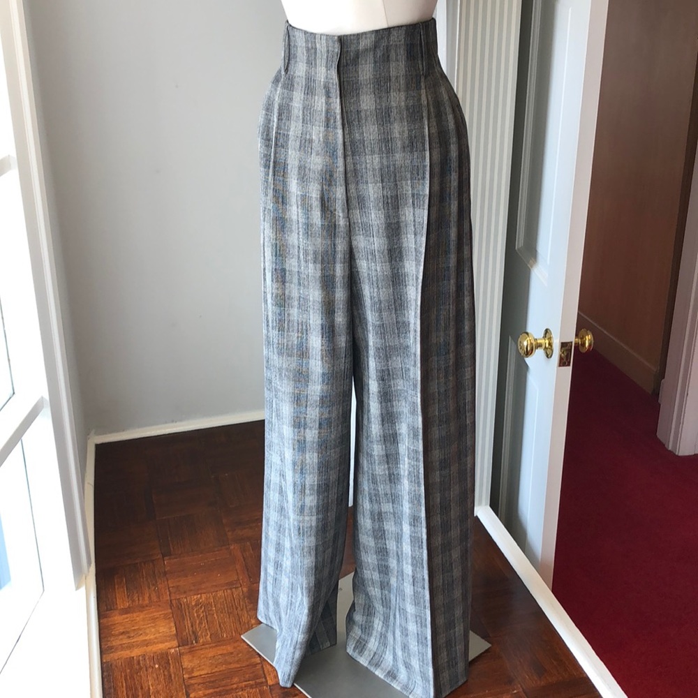 Piazza Sempione Glen Plaid Trousers